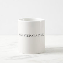 Mug Une étape à la fois – Mug de soutien et d'enco