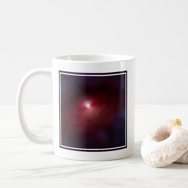 Mug Une Étoile De Neutron Avec Un Disque De Poussière  (Avec donut)
