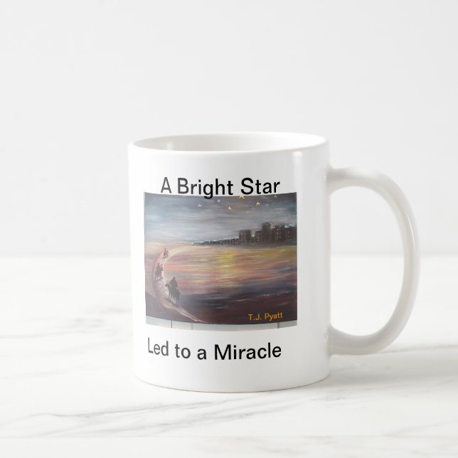 Mug Une étoile lumineuse menée à un miracle (Droite)