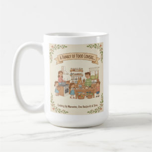 Mug Une Famille D'Amateurs De Nourriture