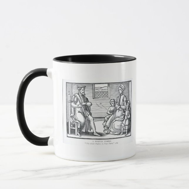 Mug Une famille de puritain (Gauche)