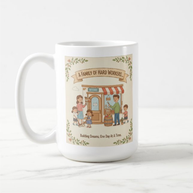 Mug Une famille de travailleurs (Gauche)