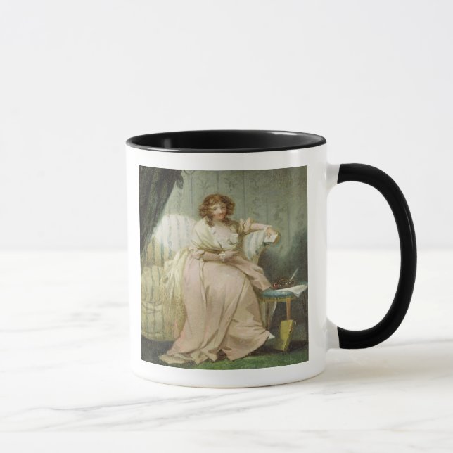 Mug Une femme a appelé Anne, l'épouse de l'artiste, (Droite)