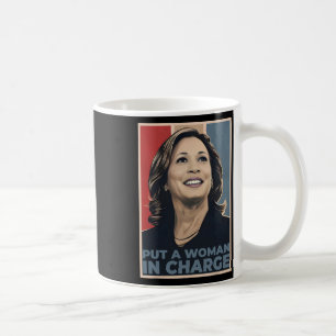 Mug Une femme aux commandes Kamala Harris Femme candid