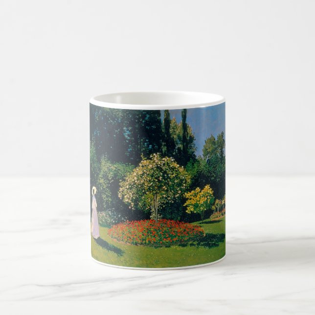 Mug Une femme dans un jardin, Monet (Centre)