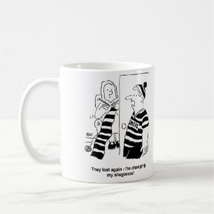 Mug Une femme est Tricot une écharpe pour le fan de fo