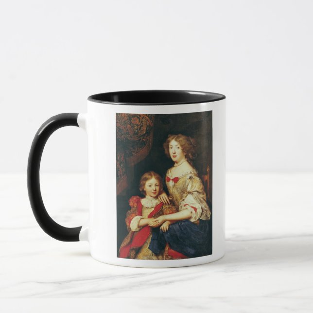 Mug Une femme et son fils (Gauche)