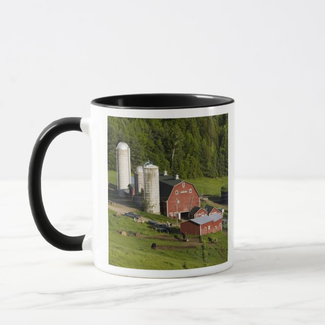 Mug Une ferme à Barnet Center, Vermont. Connecticut (Gauche)