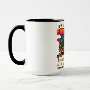 Mug Une fille à la frontière Collie et ses Amoureux de