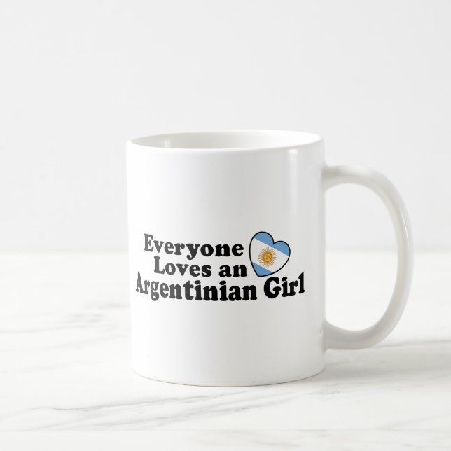 Mug Une fille argentine (Droite)