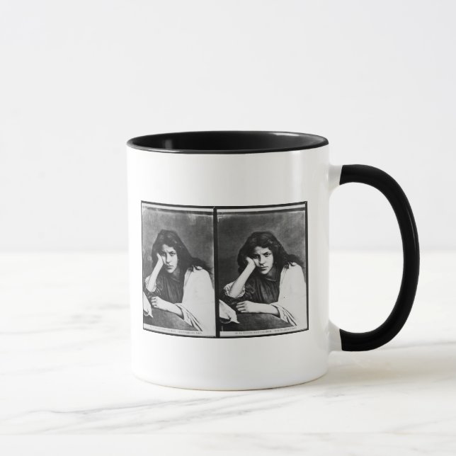 Mug Une fille de Chioggia rêvant de ses amours (phot (Droite)