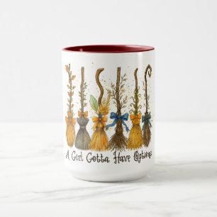 Mug Une Fille Doit Avoir Des Options Halloween