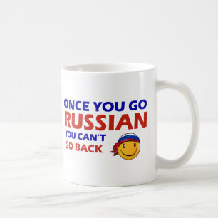 Mug Une fois que vous allez Russe