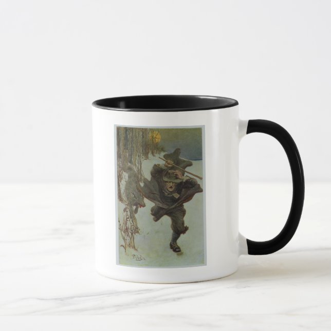 Mug Une fois qu'il chassait docteur Wilkinson (Droite)