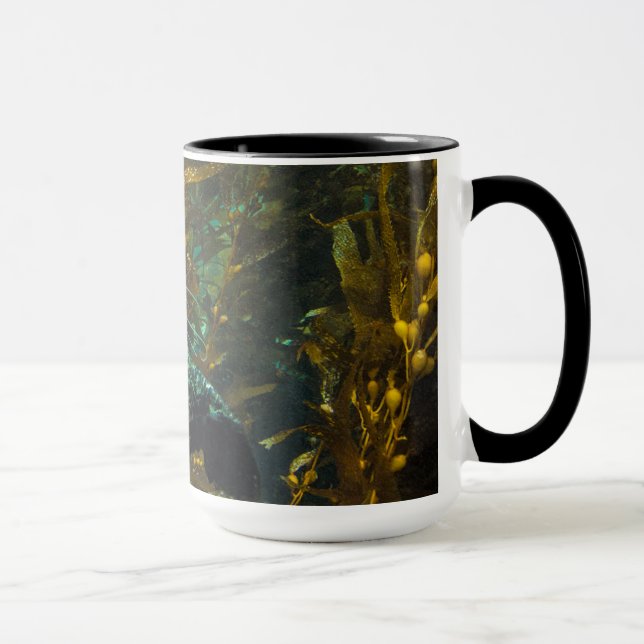 Mug Une forêt curieuse | Santa Barbara de varech de (Droite)