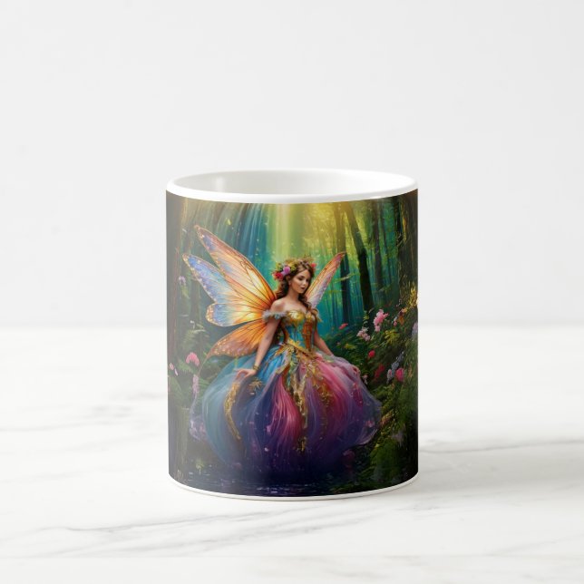 Mug Une forêt enchantée de fées magiques (Centre)
