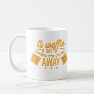 Mug Une gaufre par jour garde le Docteur Away Novel