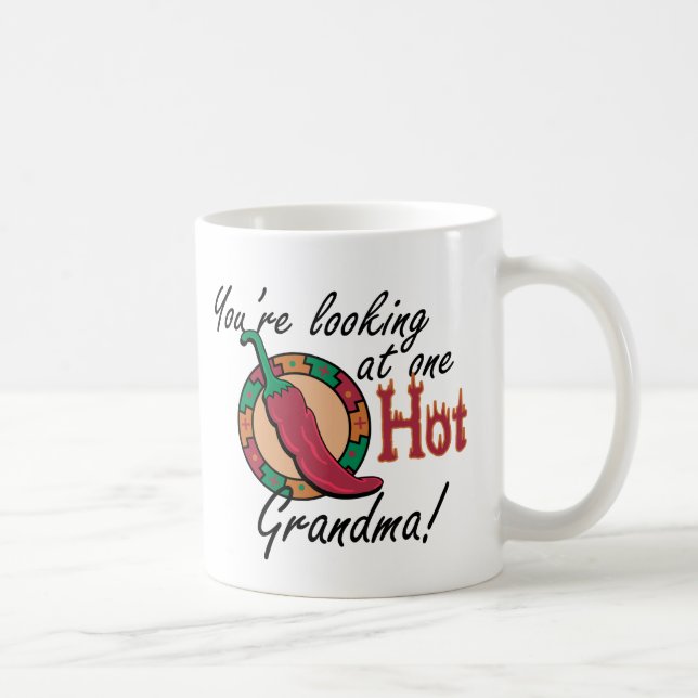 Mug Une grand-maman chaude (Droite)