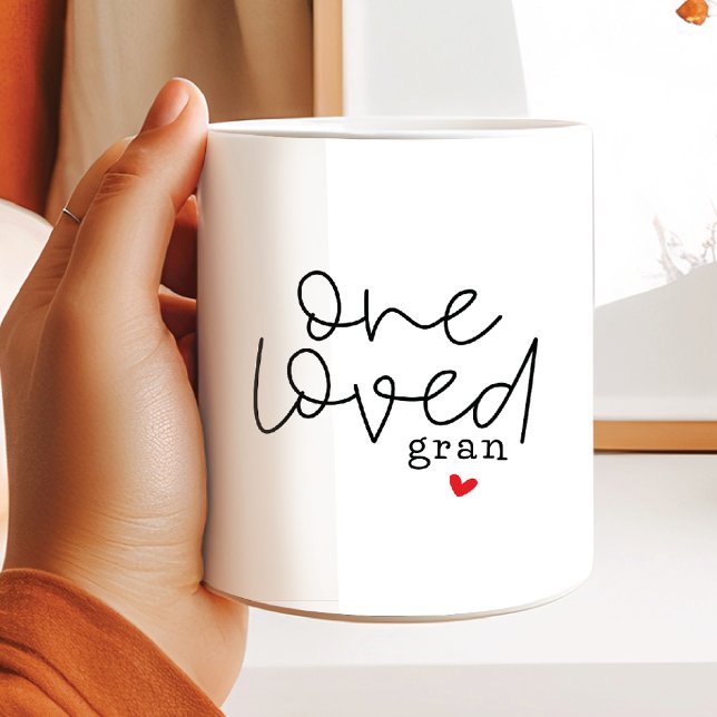 Mug Une grand-mère aimée (Créateur téléchargé)