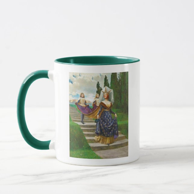 Mug Une grande dame, v. 1910 par John Collier (Gauche)