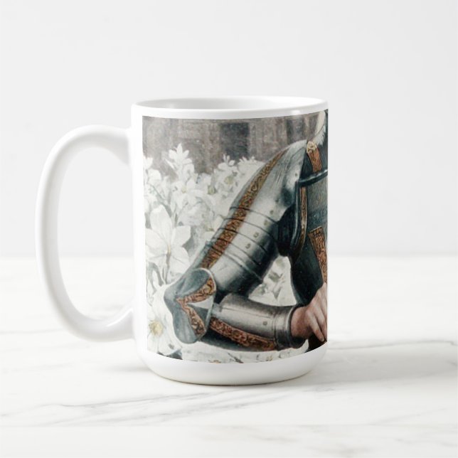 Mug Une gravure de Jeanne d'Arc en 1903 (Gauche)