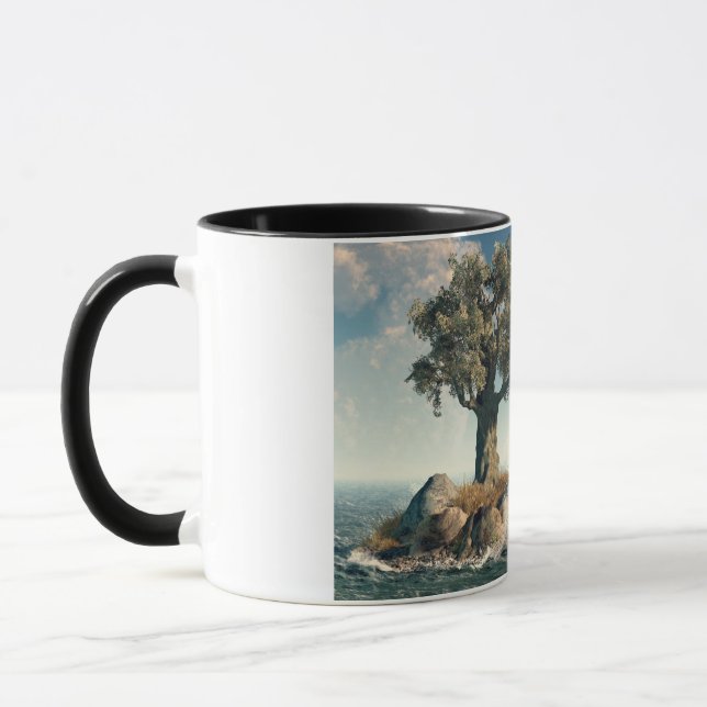 Mug Une île d'arbre (Gauche)