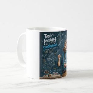 Mug Une illustration artistique d'un enseignant