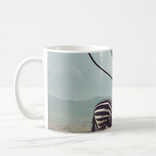 Mug Une image surréaliste d'un zèbre et deux de son st