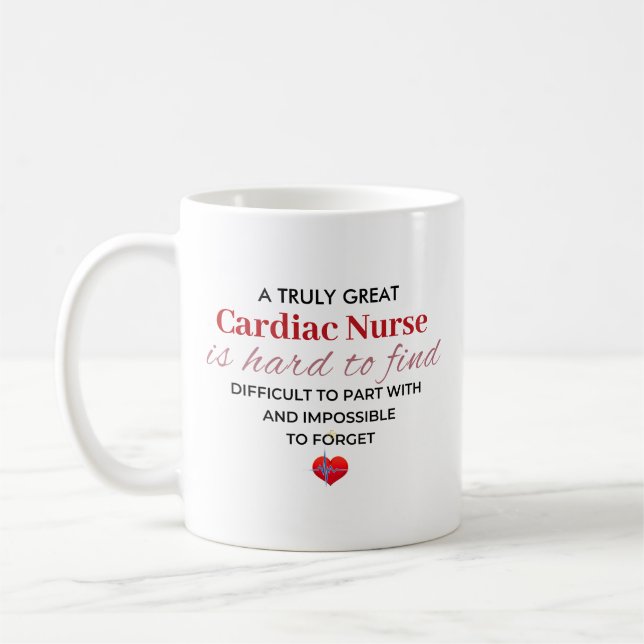 Mug Une infirmière cardiaque vraiment géniale – diffic (Gauche)