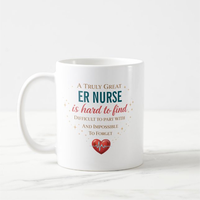 Mug Une infirmière de service d'urgence vraiment génia (Gauche)
