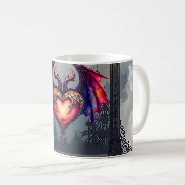 Mug Une invitation au clair de lune – L'amour fait tou (Devant droit)