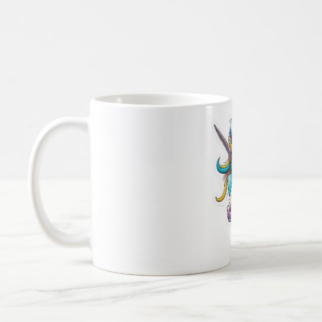 Mug Une jolie licorne (Gauche)
