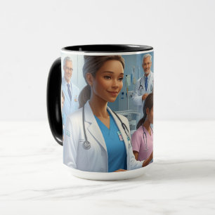 Mug Une journée dans la vie d'un hôpital