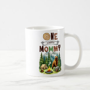 Mug Une joyeuse maman campeuse ours de camping pour le