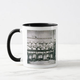 Mug Une leçon en la Science domestique (photo de b&w)