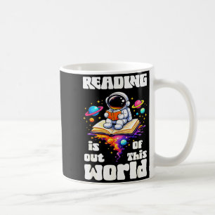 Mug Une lecture drôle est un espace mignon hors de ce 