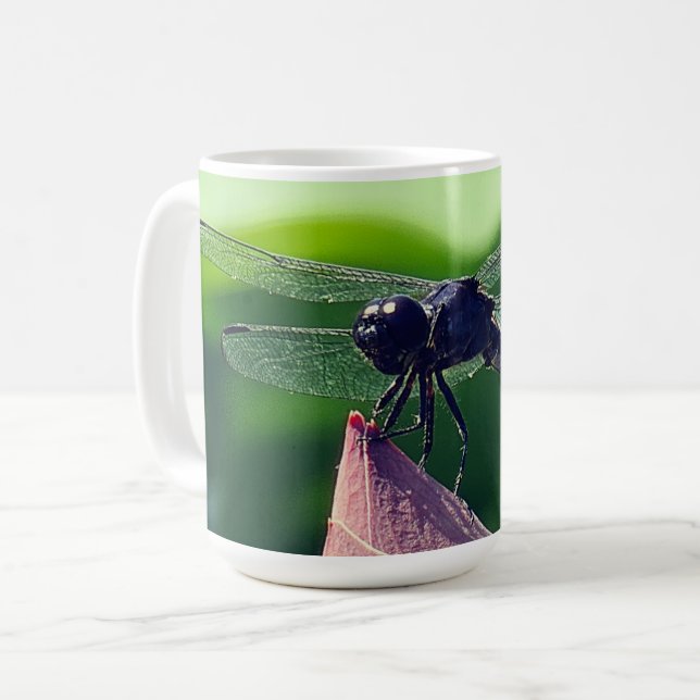 Mug Une libellule (Devant gauche)