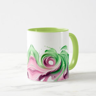Mug Une mage abstraite originale pleine de vie.