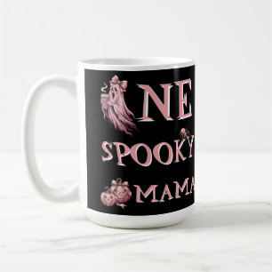 Mug Une Maman Fantôme Vintage Rose Café