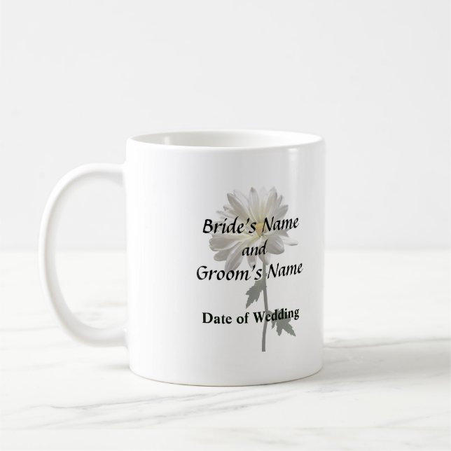 Mug Une marguerite blanche (Gauche)