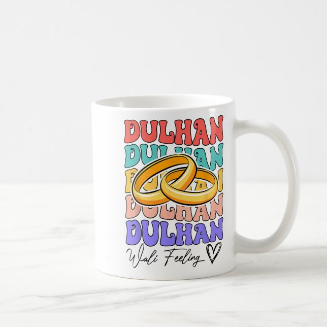 Mug Une Mariée Indienne Devient La Mariage De Desi Dul (Droite)