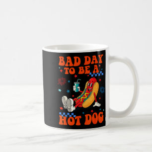 Mug Une mauvaise journée pour être un hot dog drôle de