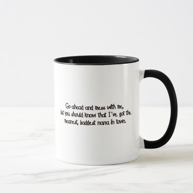 Mug Une mauvaise Nana ! (Droite)