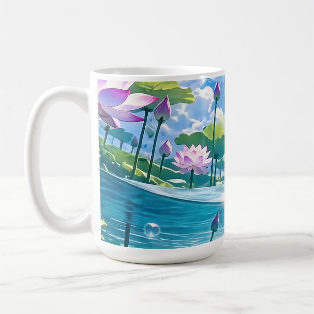 Mug Une mélodie rafraîchissante 034 (Gauche)