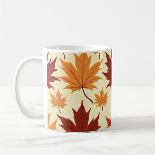 Mug une motif d'érable