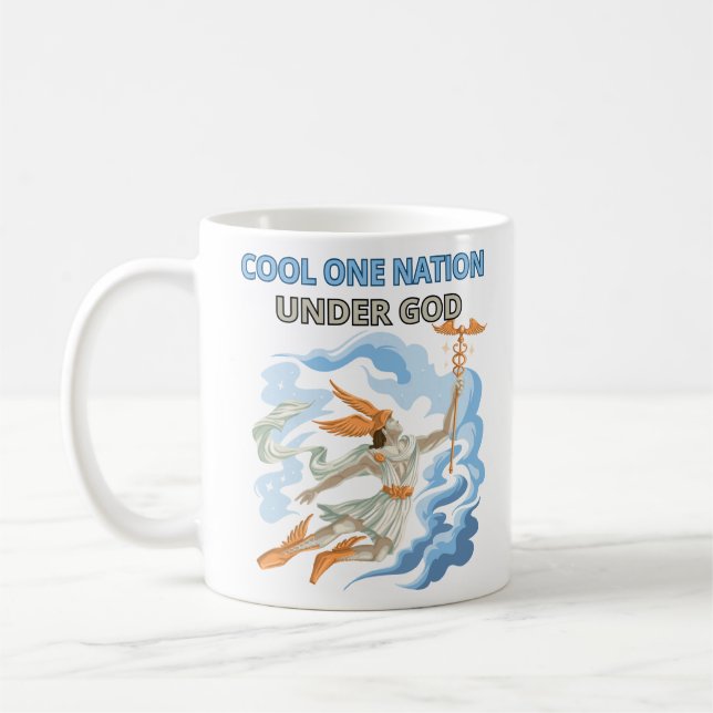 Mug Une nation cool sous Dieu (Gauche)
