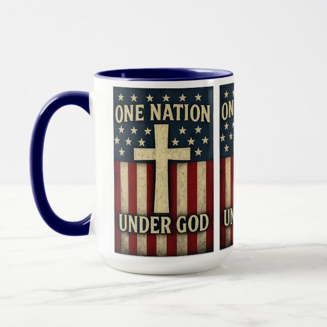 Mug Une nation sous la coupe de Dieu (Gauche)