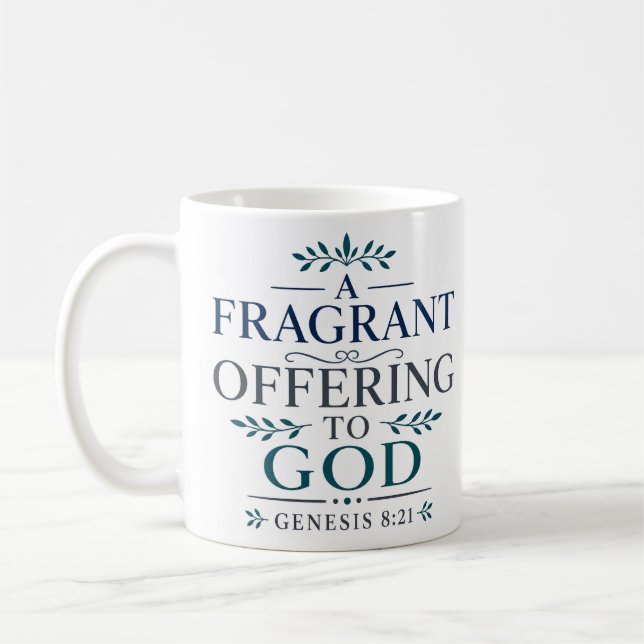 Mug Une Offrande Parfumée à Dieu Méditation des Écritu (Gauche)