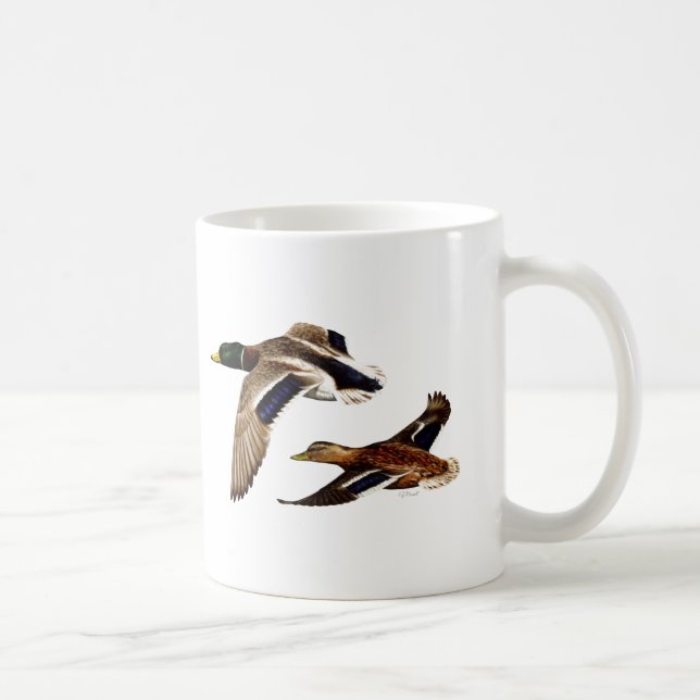 Mug Une paire de canards colverts (Droite)