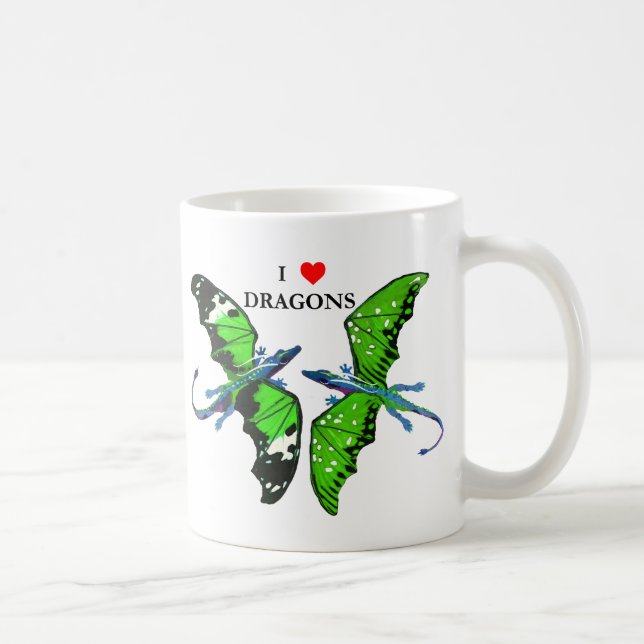 Mug Une paire de dragons (Droite)